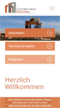 Mobile Screenshot of gewerbe-koesching.de